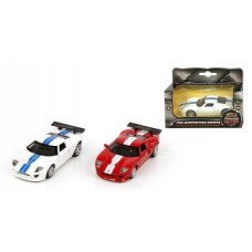 Машина мет. 1:43 Ford GT, откр.двери, цвета в ассорт., 11см