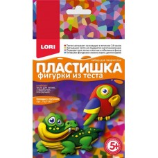 Пз/Т-007 Пластишка.Фигурки из теста "Крокодил с попугаем"