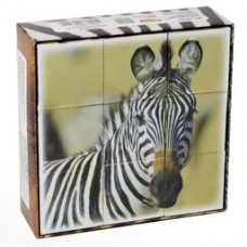 Кубики "Животные Африки" (без обклейки) 9 шт арт.0