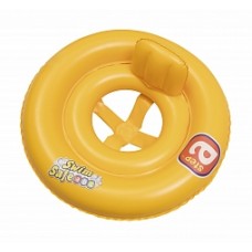 BW Круг для плавания с сиденьем и спинкой двухкамерный Swim Safe, ступень А, 69 см