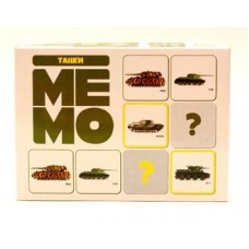 Игра настольная МЕМО "Танки" (50 карточек) арт.03630