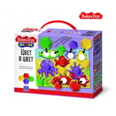 Игра настольная "Цвет в цвет" серия Baby Toys Games арт.04377