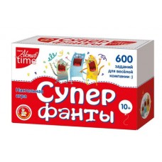 Игра настольная Суперфанты (600 заданий ). Серия АКТИВ time арт.04307