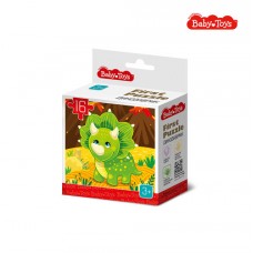 Пазл First Puzzle "Динозаврик" (16 эл) Baby Toys арт.04292