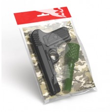 Оружие пластиковое Пистолет. Граната арт.02336