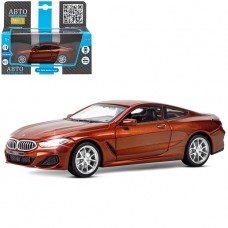ТМ "Автопанорама" Машинка металлическая 1:35 BMW M850i Coupe, красный, откр. двери, свет, звук, инер