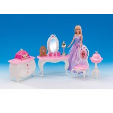 Игровой набор мебели "Туалетный столик принцессы" (кукла не вх. в компл.) (Арт. 1417379)