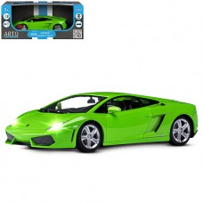 ТМ "Автопанорама" Машинка металлическая 1:24 Lamborghini Gallardo LP560-4, зеленый, откр. двери и ба