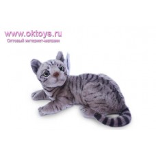 Mягкая игрушка Кошка ШПРОТИНА лежит -1цв.(350/1)