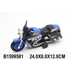 Мотоцикл инерц РК (24см) Крутой транспорт микс (1599581)