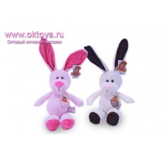 Mягкая игрушка Кролик длинноухий - 2цв (250/1)
