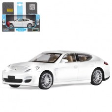 ТМ "Автопанорама" Машинка металлическая 1:32  Porsche Panamera S,белый, свет, звук, откр. двери, ине