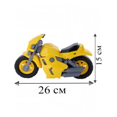 Мотоцикл Спорт Желтый И-3408