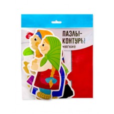 Пазлы-контуры мягкие "Репка" 7 шт Baby Toys арт.05487