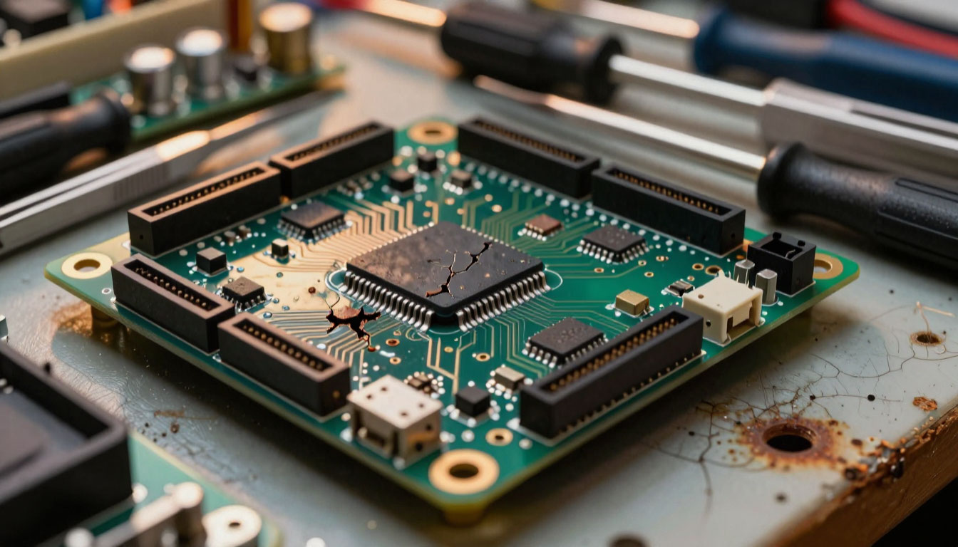 Компонентный ремонт электронных плат